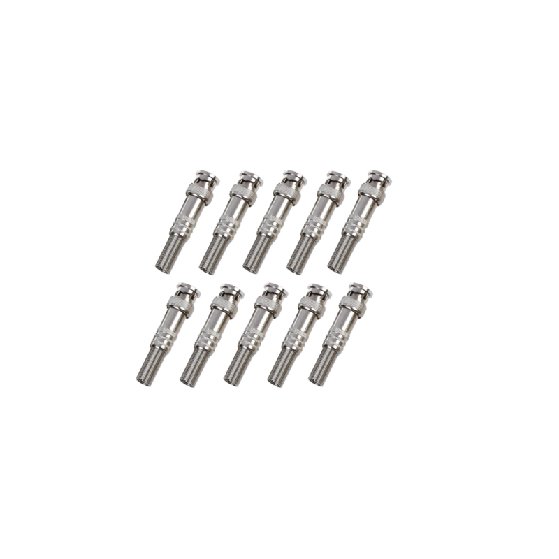 10 PCS RG6 BNC MALE CONNECTOR